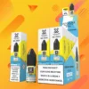 Blue Razz Lemonade nic salt vape juice powered by Vaporlax, 20mg/ml, 10ml bottle