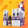 Blueberry & Sour Raspberry nic salt vape juice, 20mg/ml, made for Britain with warning