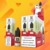 Triple flavor blend: Strawberry, Watermelon, Bubblegum nic salt vape juice, 20mg/ml