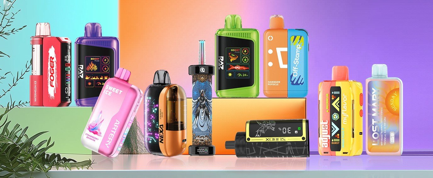 Popular disposable vape brands