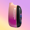 NICOMORE Strawberry Kiwi Flavor Disposable Vape, Gradient Pink-Purple Shell