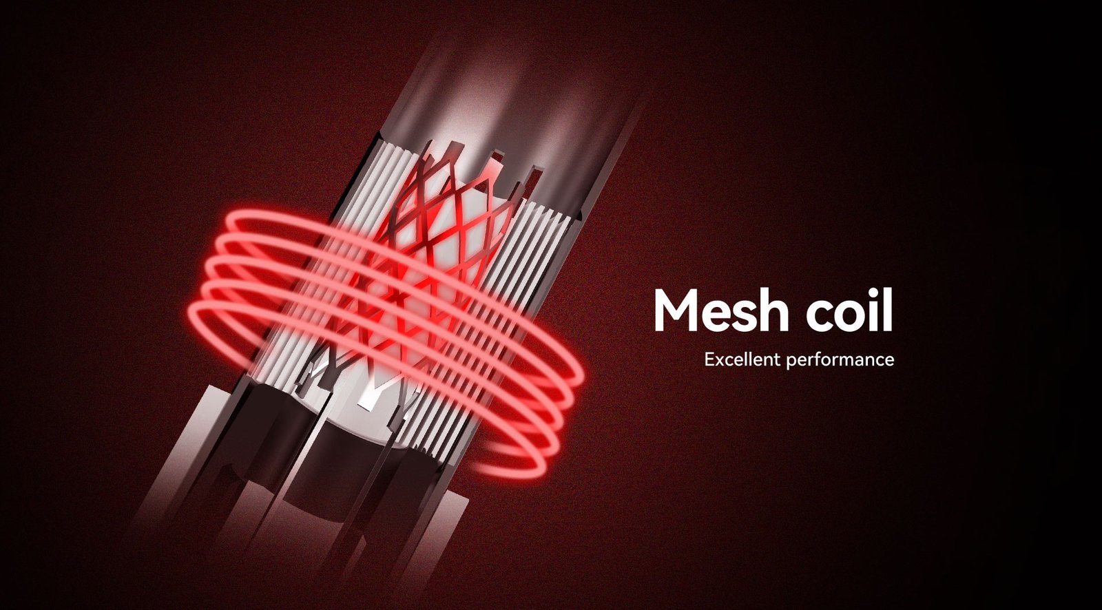 Mesh coil technology in VTV NYX8000 - 1.0ohm resistance for enhanced vaporization