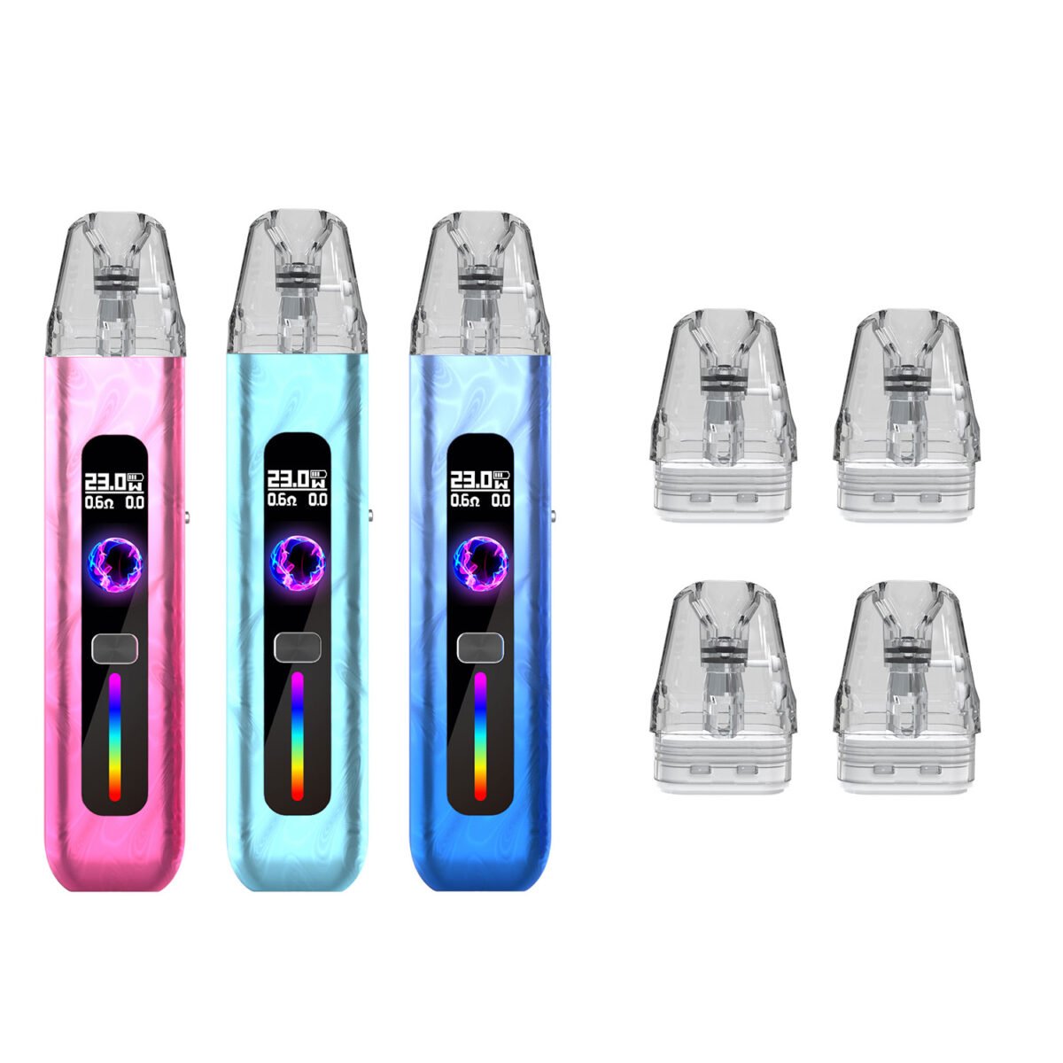 Foli Refillable Vape Pod with LED Light